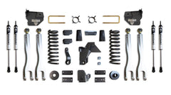 MaxTrac 6" Lift Kit with 4-Links (Vulcan Shocks) — Grey Powdercoat — 2019-2024 Ram 2500 (K947463VL)