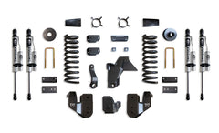 MaxTrac 6" Lift Kit (Vulcan Reservoir Shocks) — Grey Powdercoat — 2019-2026 Ram 2500 (K947463VR)