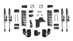MaxTrac 6" Lift Kit (Vulcan Reservoir Shocks) (Factory Rear Air Ride) — Grey Powdercoat — 2019-2026 Ram 2500 (K947463VRA)