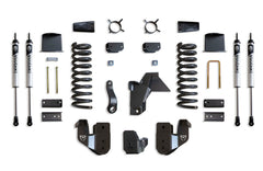 MaxTrac 8" Lift Kit (Vulcan Shocks) (Factory Rear Air Ride) — Grey Powdercoat — 2019-2026 Ram 2500 (K947485VA)