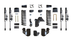 MaxTrac 8" Lift Kit (Vulcan Reservoir Shocks) (Factory Rear Air Ride) — Grey Powdercoat — 2019-2026 Ram 2500 (K947485VRA)