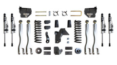 MaxTrac 8" Lift Kit with 4-Links (Vulcan Reservoir Shocks) — Grey Powdercoat — 2019-2024 Ram 2500 (K947485VRL)