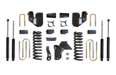 4" Lift Kit (MAX TRAC SHOCKS) — Grey Powdercoat — 2019-2024 Ram 3500 (K947541)