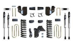MaxTrac 4" Lift Kit (Vulcan Shocks) (Factory Rear Air Ride) — Grey Powdercoat — 2019-2024 Ram 3500 (K947541VA)