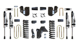 4" LIFT KIT (VULCAN RESERVOIR SHOCKS) (FACTORY REAR AIR RIDE) — GREY POWDERCOAT (K947541VRA)