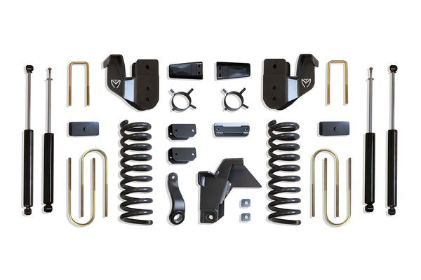MaxTrac 6" Lift Kit (MAX TRAC SHOCKS) — Grey Powdercoat — 2019-2024 Ram 3500 (K947563)