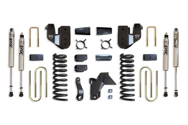 MaxTrac 6" Lift Kit (FOX SHOCKS) — Grey Powdercoat — 2019-2024 Ram 3500 (K947563F)