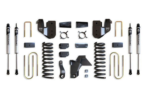 MaxTrac 6" Lift Kit (VULCAN SHOCKS) — Grey Powdercoat — 2019-2024 Ram 3500 (K947563V)
