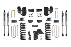 MaxTrac 6" Lift Kit (Vulcan Shocks) (Factory Rear Air Ride) — Grey Powdercoat — 2019-2024 Ram 3500 (K947563VA)