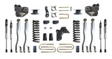 6" LIFT KIT W/ 4-LINKS (VULCAN SHOCKS) (FACTORY REAR AIR RIDE) — GREY POWDERCOAT (K947563VLA)