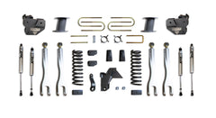MaxTrac 8" Lift Kit W/ 4-LINKS (FOX SHOCKS) (FACTORY REAR AIR RIDE) — Grey Powdercoat — 2014-2024 Ram 2500 (K947585FLA)