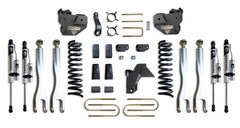 MaxTrac 8" Lift Kit with 4-Links (Vulcan Reservoir Shocks) — Grey Powdercoat — 2019-2024 Ram 3500 (K947585VRL)