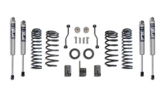 MaxTrac 4" Lift Kit W/ Fox 2.0 Performance Series Shocks