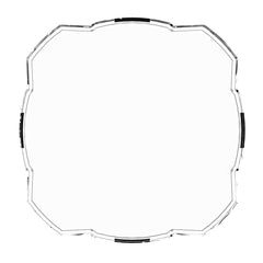 KC HiLiTES Couvercle rigide de protection de phare FLEX ERA 4 (chacun) - transparent