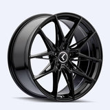 KRAZE KR196 EVOLVE GLOSS BLACK 20X9 5-114.3 72.62 CENTER BORE +35MM