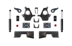 MaxTrac 4"/6" Lowering Kit — Grey Powdercoat — 1999-2006 Chevy Silverado 1500 / GMC Sierra 1500 & 2001-2006 Chevy Silverado 1500 HD / GMC Sierra 1500 HD (KS330946T)