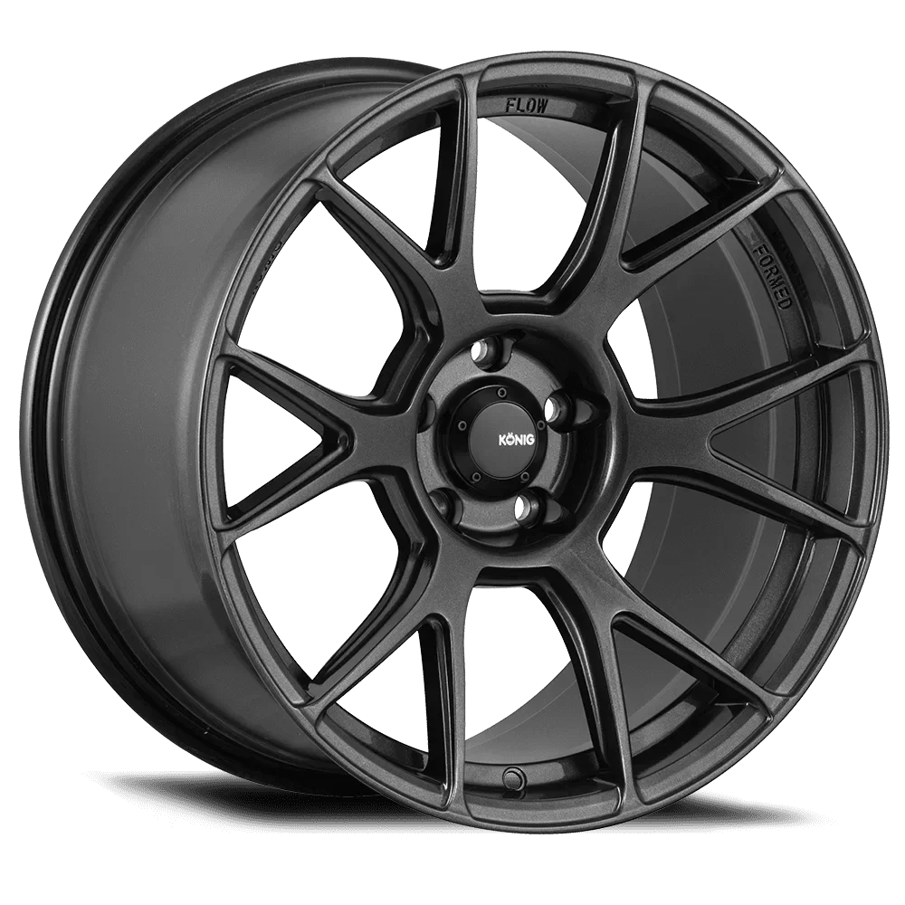 Konig Roue Ampliform 19x9.5a 5x114.3 ET35 - graphite métallisé foncé