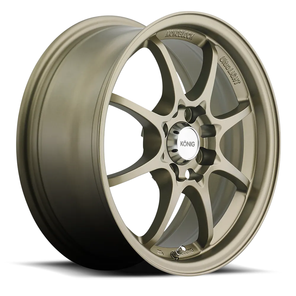 Konig Helium Wheel 15x6.5 4x100 ET40 Bronze