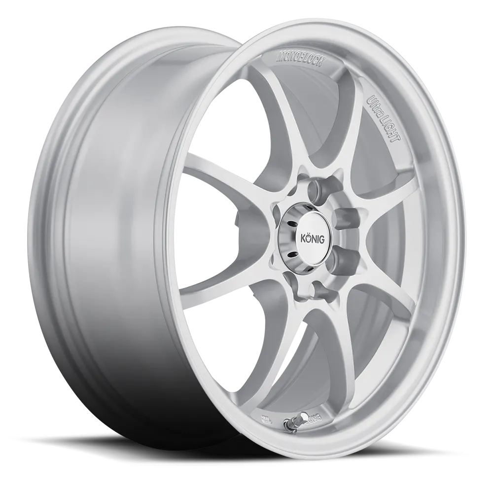 Konig Helium Wheel 15x6.5 4x100 ET40 Silver