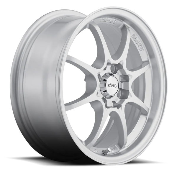 Konig Helium Wheel 15x6.5 4x100 ET40 Silver