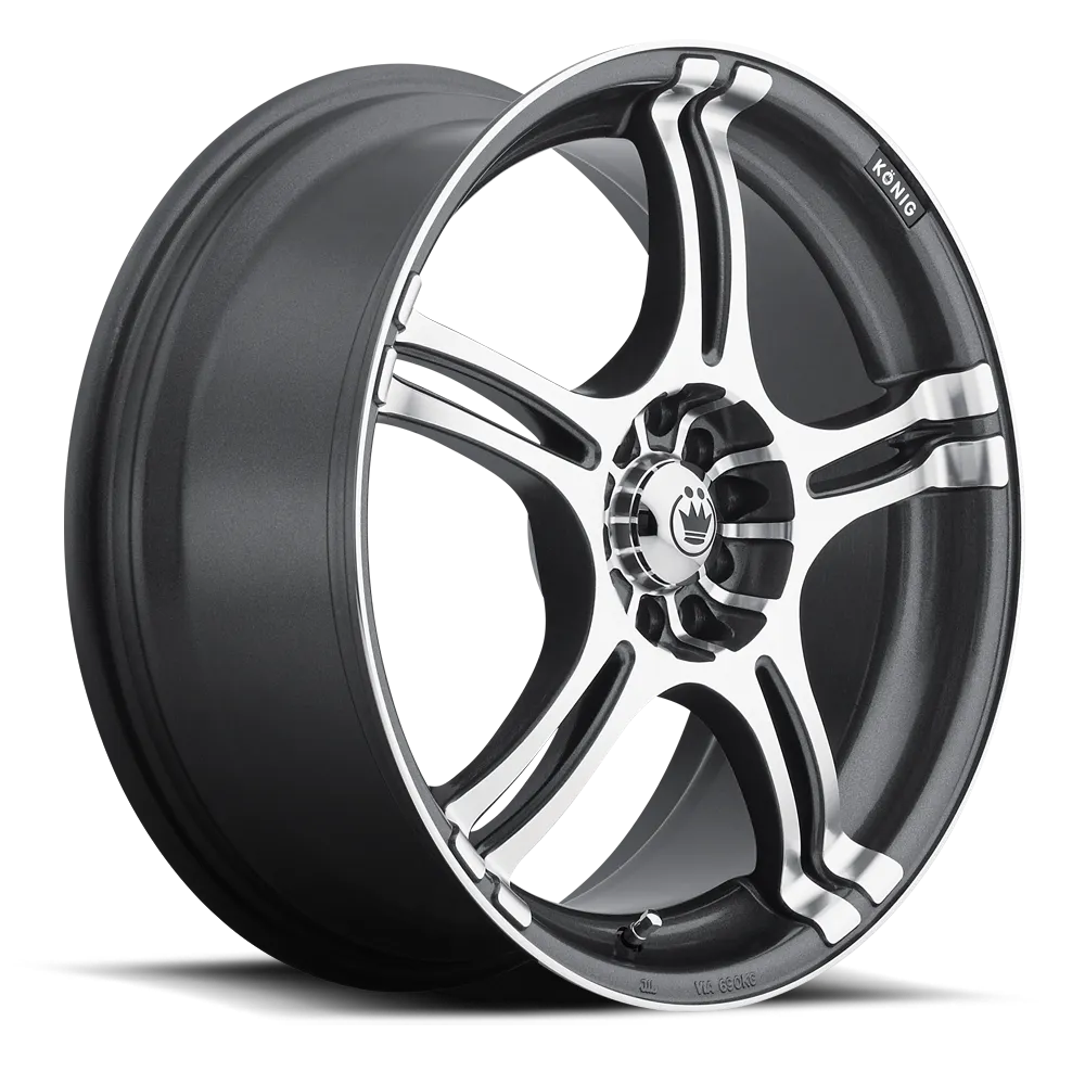 Konig Roue Incident 15x6.5 10x100/114.3 ET40 - graphite