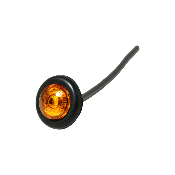 Uni-Bond Lighting LED Compact Side Marker Lamp with Grommet Amber