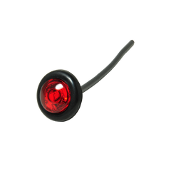 Uni-Bond Lighting LED Compact Side Marker Lamp with Grommet Red