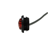 Uni-Bond Lighting Led Compact Side Marker Lamp with Grommet Red