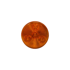 Uni-Bond Lighting LED 2" Round Marker Lamp Amber 4Diodes