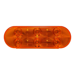 Uni-Bond Lighting LED Oval Signal/Park Lamp Amber 6Diodes
