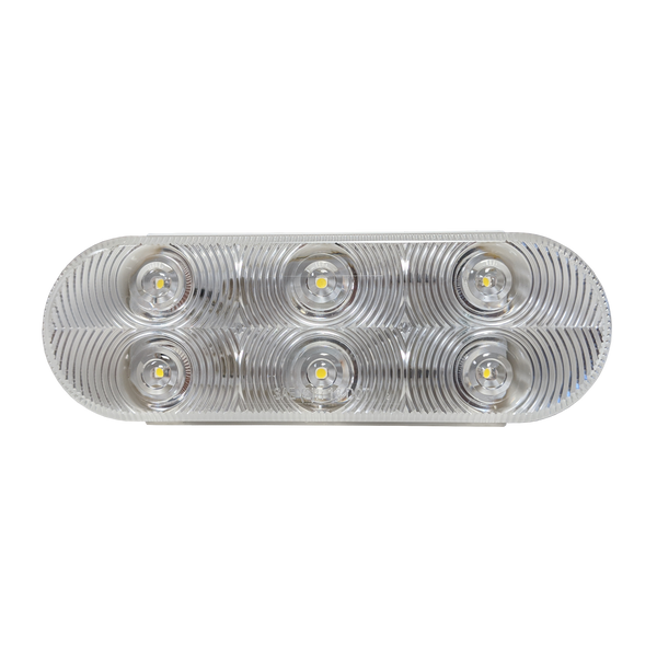 Uni-Bond Lighting LED Oval Clear Up Lamp 6Diodes