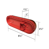 Uni-bond LED Heated TAIL Lamps 6DIODES Clear (ULCLED2238H6C) — view 2