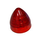 Uni-Bond Lighting Led 2.5In Beehive Marker Lamp Red 6Diodes