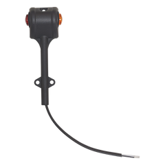 Uni-Bond Lighting LED Fender Mount Lamp Left Hand/Drivers Red/Amber