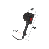 Uni-bond LED Fender Mount LAMP LEFT Hand/drivers Red/amber (ULCLFML0720RA)
