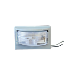 Uni-Bond Lighting LED License Lamp Kit (Led12252L & Pigtail) In Grey Housing
