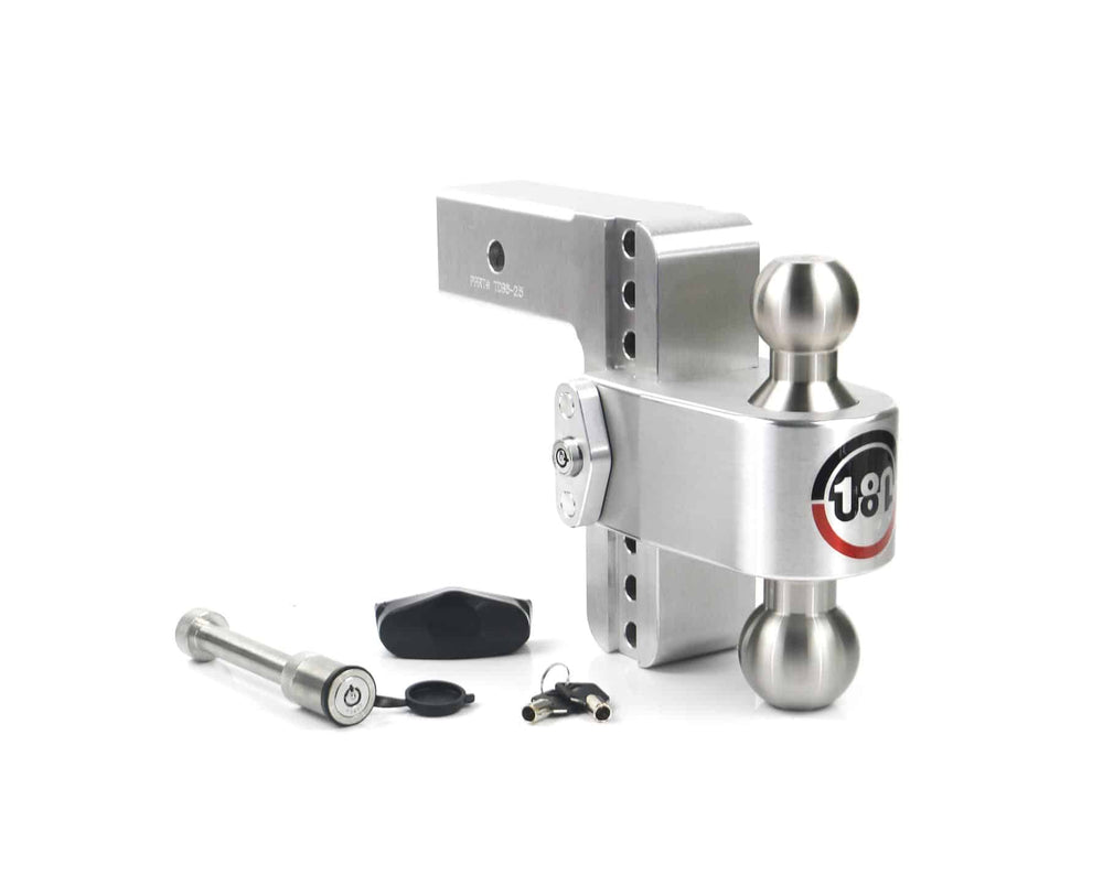 Weigh Safe 6" Drop Hitch, 2.5" Shank (10K/18.5K Grwr) (LTB6-2.5-KA)