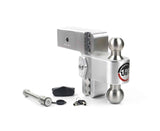 Weigh Safe 180 Hitch Stainless Steel 6In Drop Hitch With 3In Shank (10K/21K Grwr) With Ws05Keyed Alike