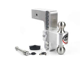 Weigh Safe 180 Hitch Stainless Steel 8In Drop Hitch With 3In Shank (10K/21K Grwr) With Ws05Keyed Alike