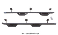 Lund Terrain HX Step Black Cab Length Nerf Steps - 07-13 Silverado/Sierra 1500 Crew Cab