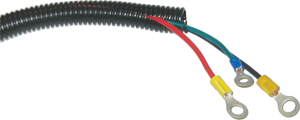 Uni-Bond Lighting (100 Ft) Black Split Loom 5/8" I.d.