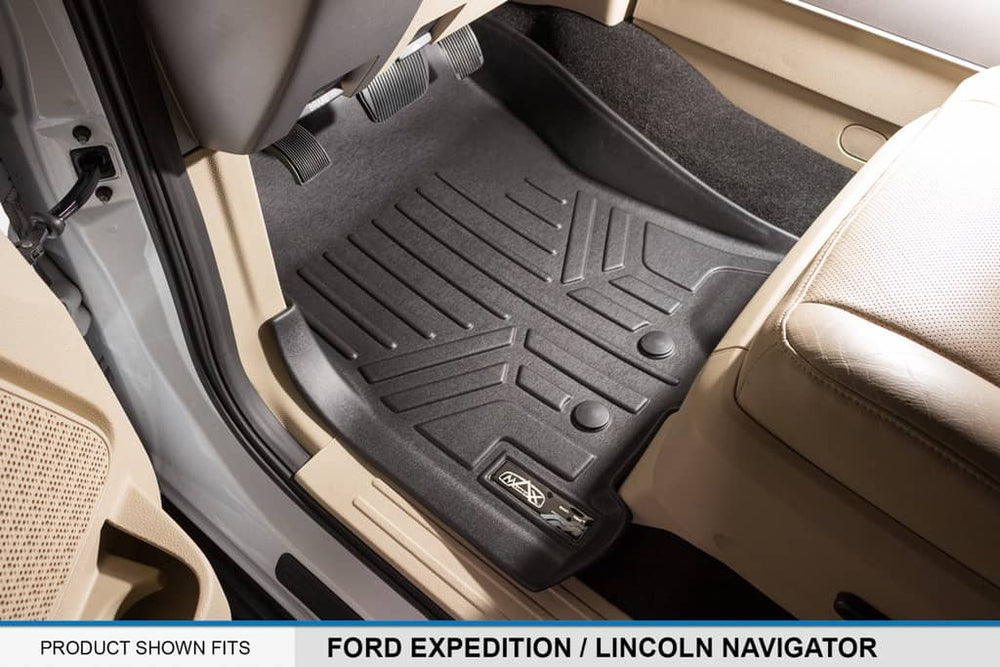 Smart Liners Maxliner Black Front Floor Liner - 11-17 Expedition/Navigator
