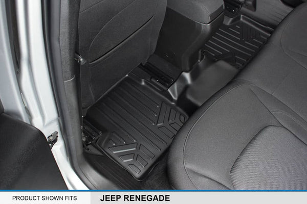 Smart Liners Maxliner Black Second Row Floor Liner - 15-22 Renegade