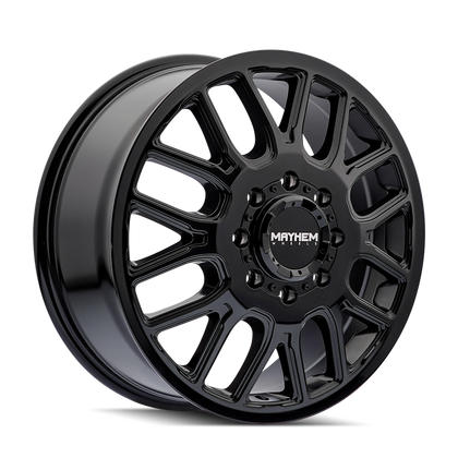 MAYHEM COGENT DUALLY (8107D) GLOSS BLACK 20X8.25 8-210 115MM 154.2MM 8107D-2879BF115