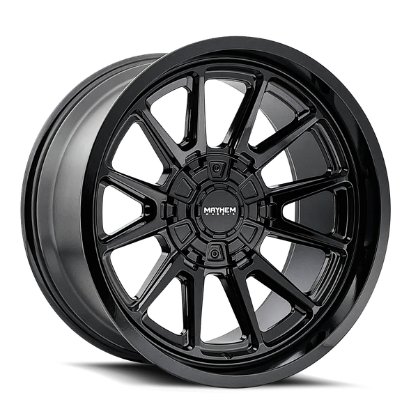Mayhem Intrepid 8116 20X9 8-180 0MM 124.1MM 8116-2978B - noir brillant
