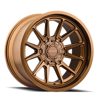 MAYHEM INTREPID 8116 SATIN BRONZE 18X9 8x165.1 -12MM 125.2MM 8116-8981MZ