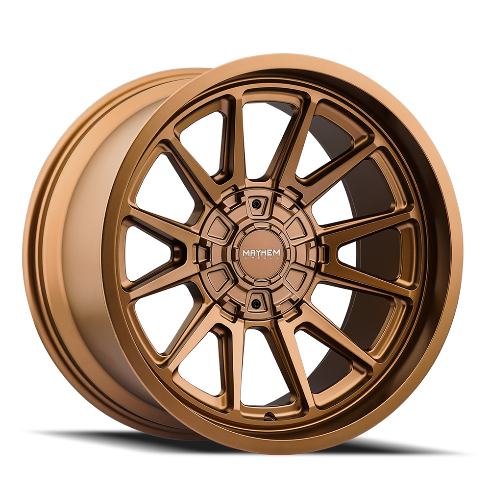 Mayhem Intrepid 8116 Satin Bronze 18X9 8-180 -12MM 124.1MM 8116-8978MZ