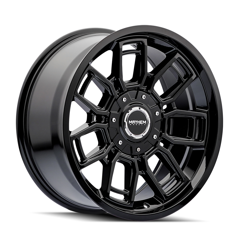Mayhem Ordinance 8118 Gloss Black 20X9 5-127/5-139.7 0MM 87.1MM 8118-2952B