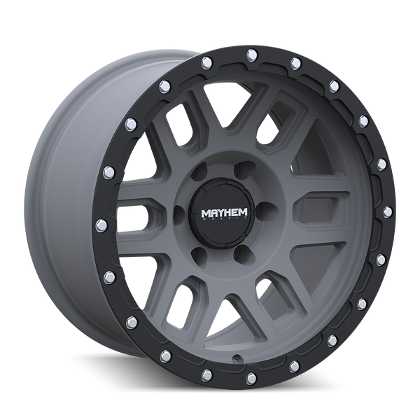 Mayhem Delta 8304 Matte Gunmetal 20X9 5-127 -12MM 78.1MM 8304-2973MGT12