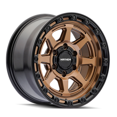 Mayhem Ridgeline 8306 Satin Bronze 17X8.5 6-139.7 -6MM 106.1MM 8306-7883BZ